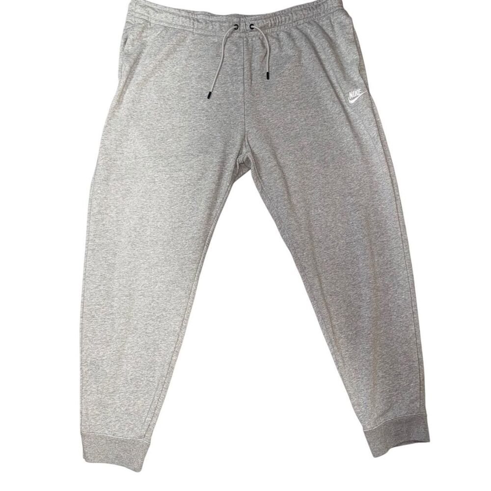 Nike Sportswear Essential Women’s Fleece Joggers Gray Plus Size 2X CJ0412